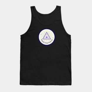 Glowing Pyramid Tee Tank Top